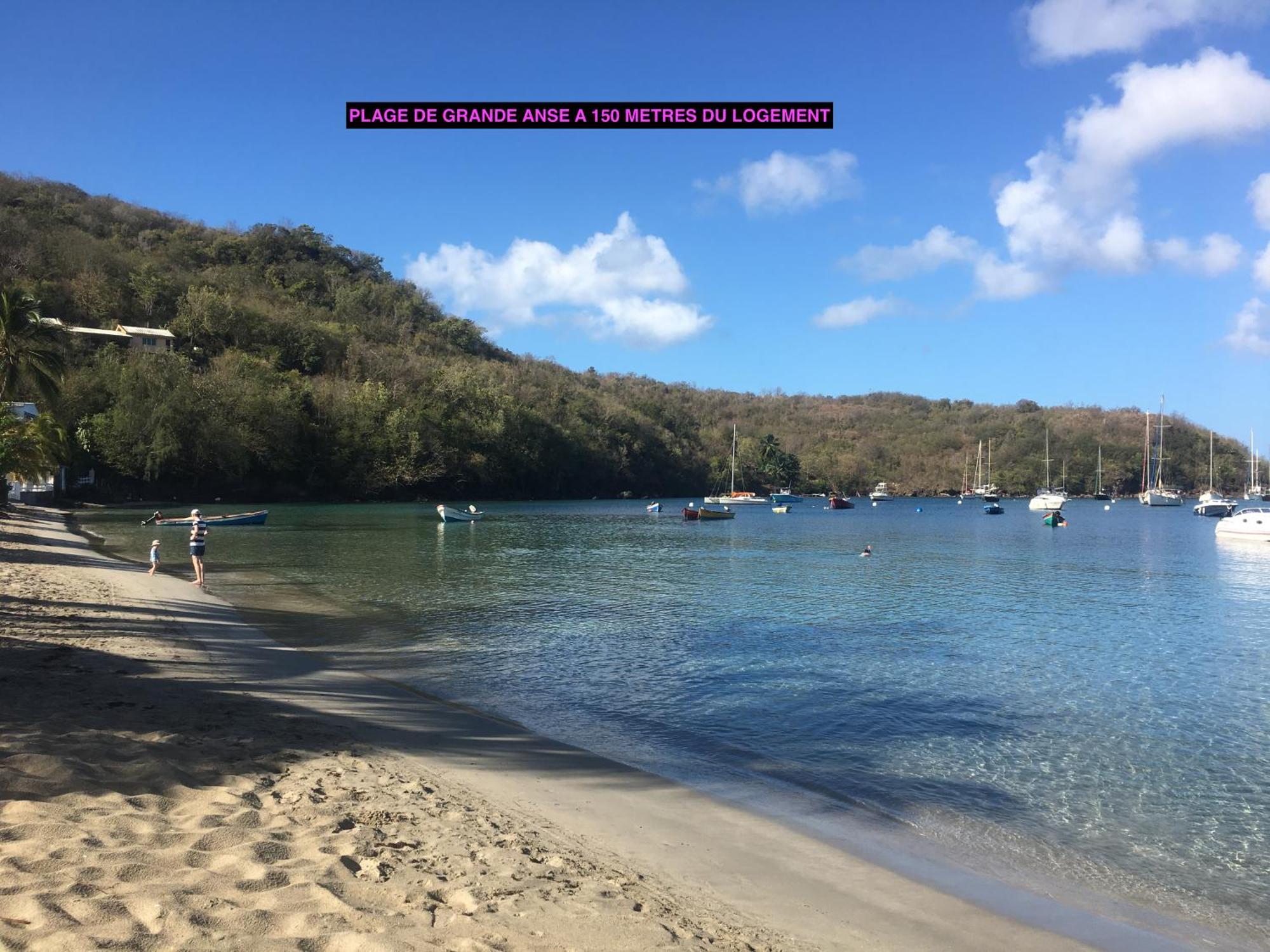 Bungalow "Doussin' Kreyol", Au Calme A 150M De La Plage Grande Anse ภายนอก รูปภาพ